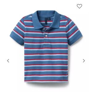 NWT Janie and Jack The Classic Striped Pique Polo